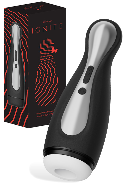 Ignite 10.2" Heated Masturbator with Suction & Vibration