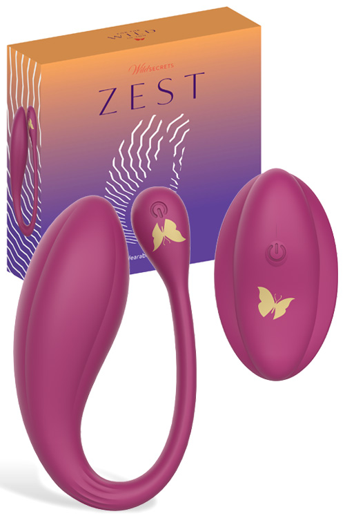 Zest 4.5" Wearable Vibrating Egg