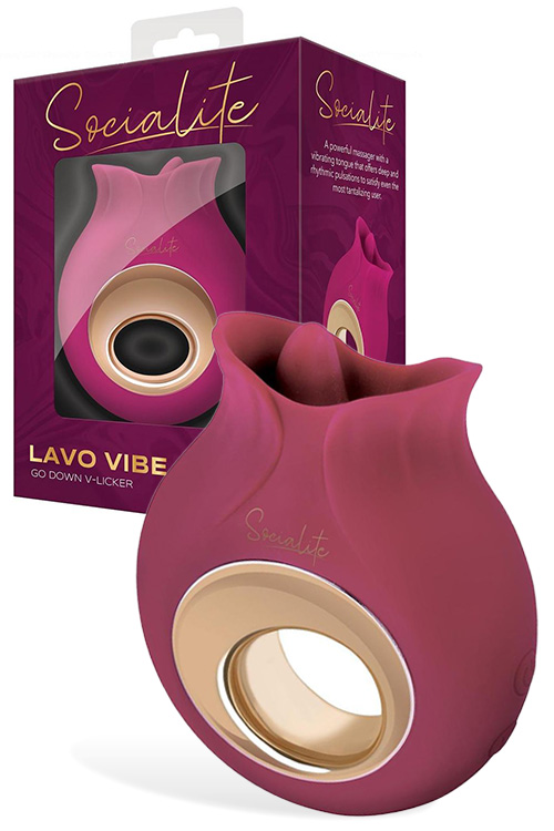 Lavo 3.7" Tongue Clitoral Vibrator