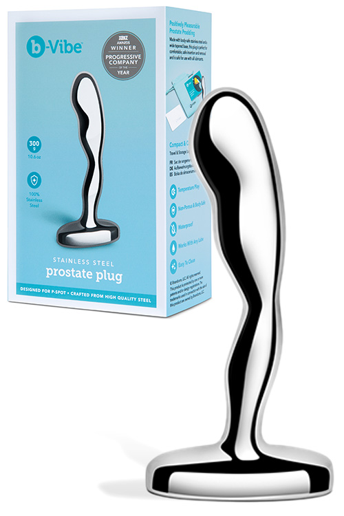4.5" Stainless Steel Prostate Plug