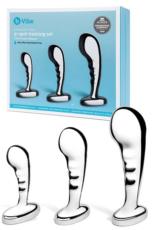 3 Piece Stainless Steel P Spot Training Set