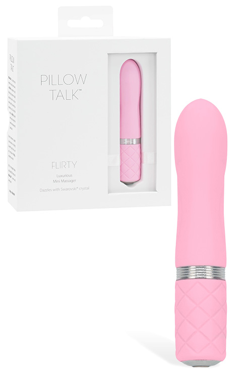 Flirty 4.3" Swarovski Crystal Bullet Vibrator