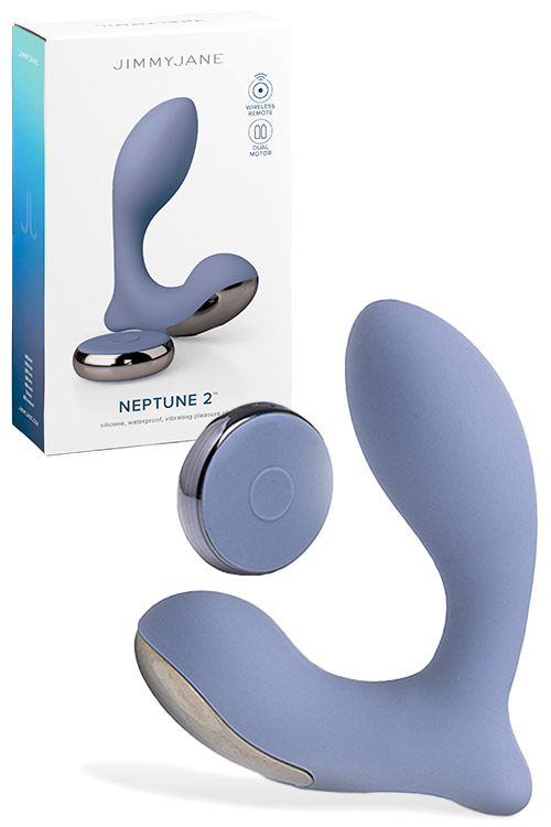 Neptune 2 4.1" Remote Controlled Prostate Massager