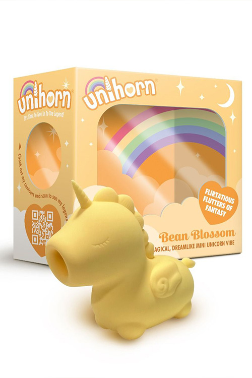 Bean Blossom 3.75" Unicorn Clitoral Vibrator