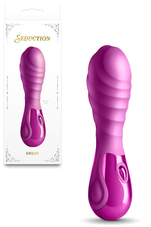 Chloe 5.4" Rippled G Spot Vibrator