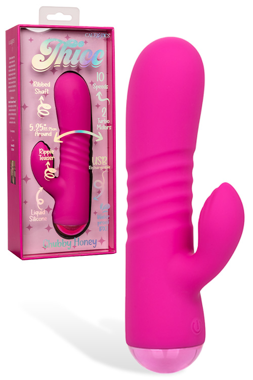 Chubby Honey 7.5" Rabbit Vibrator