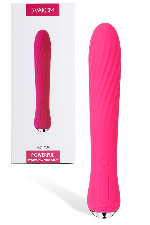 Anya 7.7" Intelligent Heated Classic Vibrator