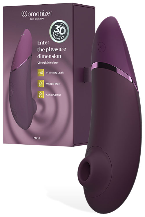 Next 7.6" 3D Pleasure Air Clitoral Stimulator with Autopilot & Smart Silence