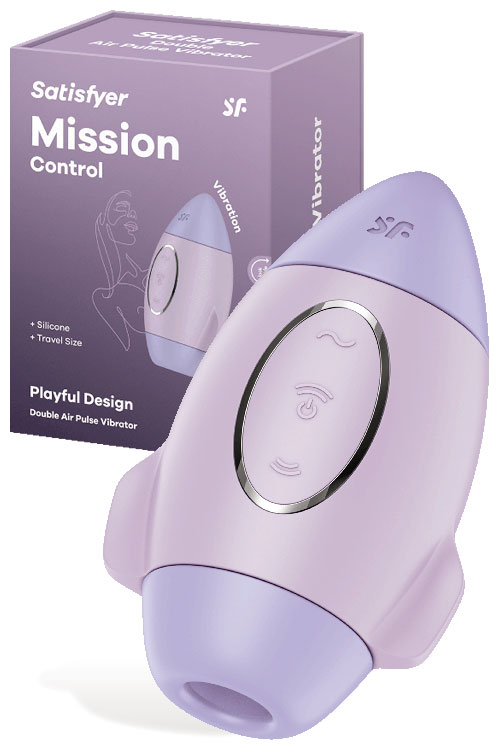Mission Control 3.9" Air Pulse Clitoral Vibrator