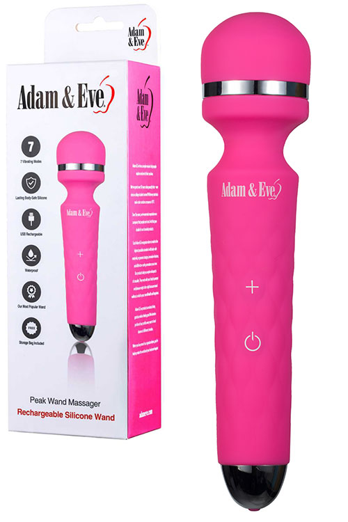 Peak 7.5" Ultra Deep Vibrating Wand Massager