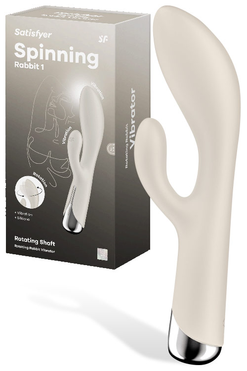Spinning Rabbit 1 Rotating 7.9" Rabbit Vibrator