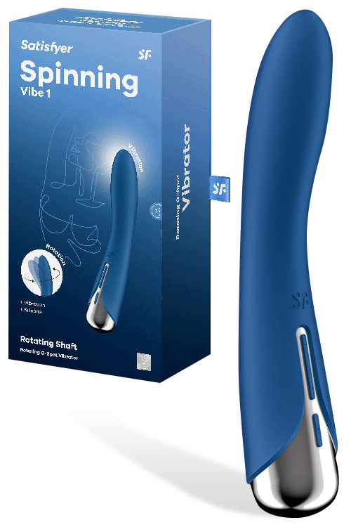 Spinning Vibe 1 Rotating 6.9" G Spot Vibrator