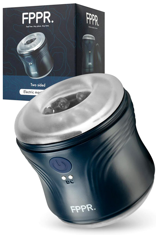 3.9" Open Ended Vibrating Masturbator