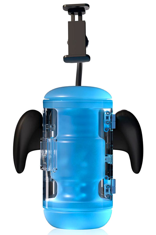 Wingman Pro 6.2" Automatic Heated, Thrusting & Vibrating Masturbator