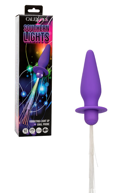 Southern Lights 4.5" Vibrating Light Up Anal Probe