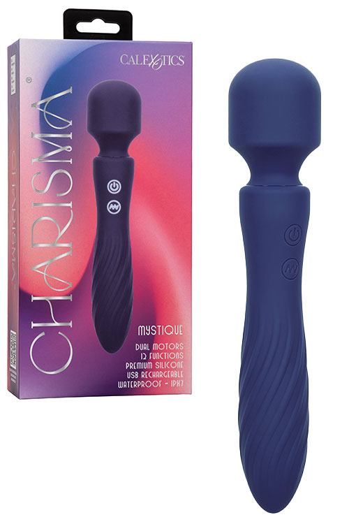 Mystique 8.5" Double Ended Wand Massager