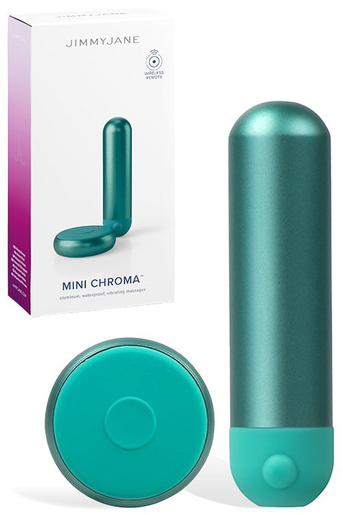 Mini Chroma 3" Remote Controlled Mini Bullet Vibrator