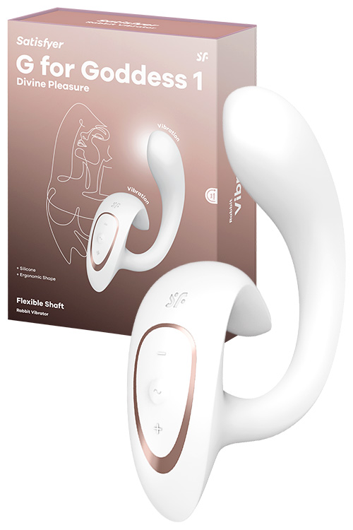G for Goddess 7.3" Flexible Rabbit Vibrator