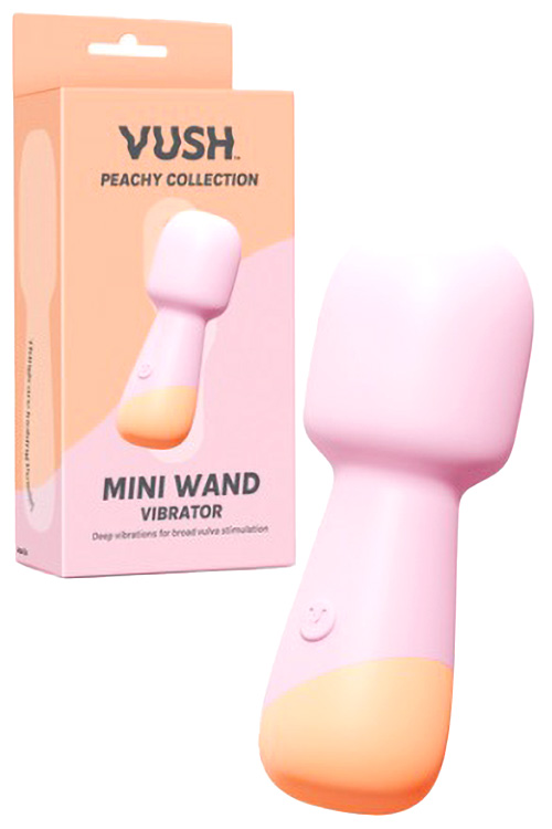 Peachy 4.3" Mini Wand Vibrator