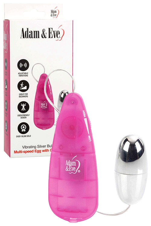 Silver Bullet 2.0 Remote Controlled 2.3" Vibrating Egg