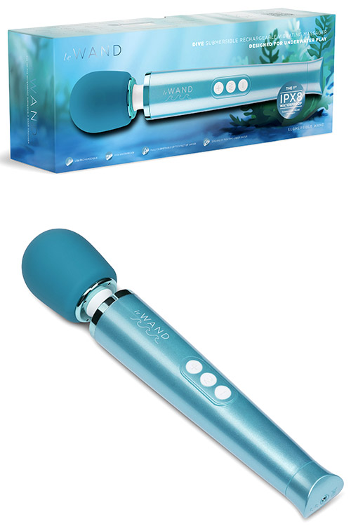 Dive Submersible Rechargeable Cordless 11.4" Vibrating Massager