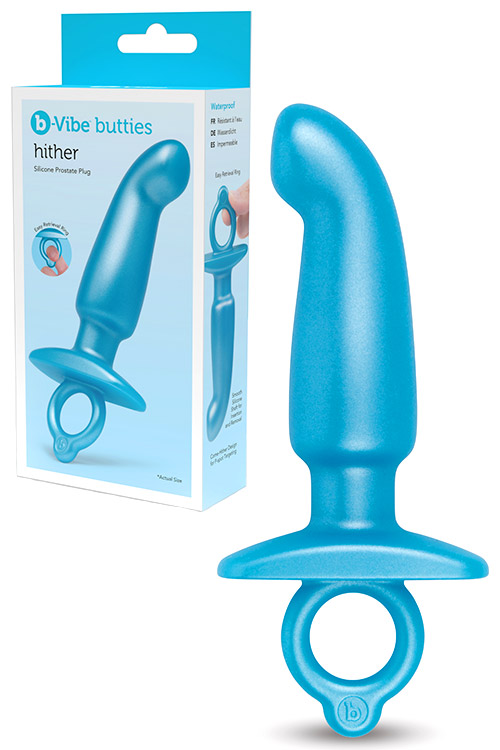 Hither Plug 5.6" Silicone Prostate Massager
