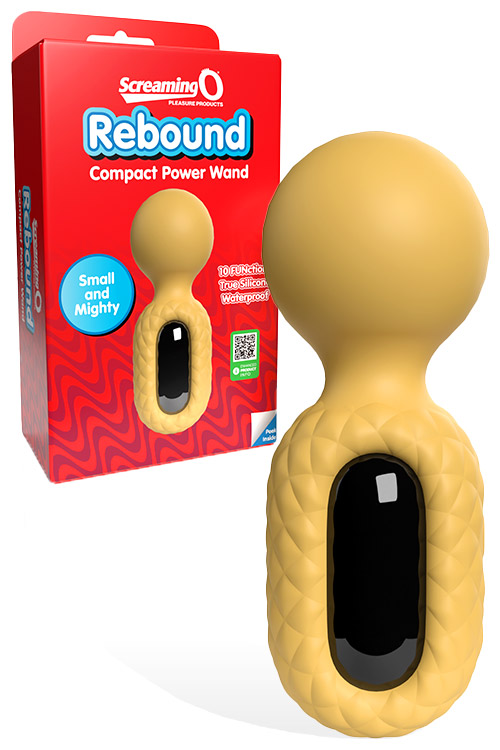 Rebound Compact Silicone Wand Massager