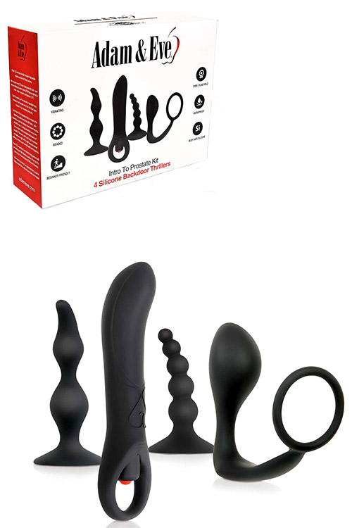 Intro To Prostate Butt Plug Kit (4 Piece)