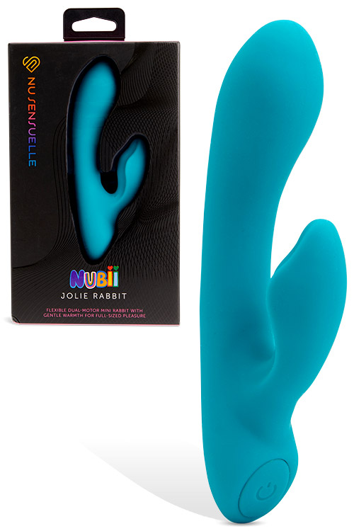 Jolie Nubii 5.9" Mini Heated Rabbit Vibrator