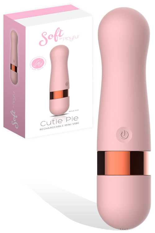 Cutie Pie 4.3" Super Soft Silicone Bullet Vibrator