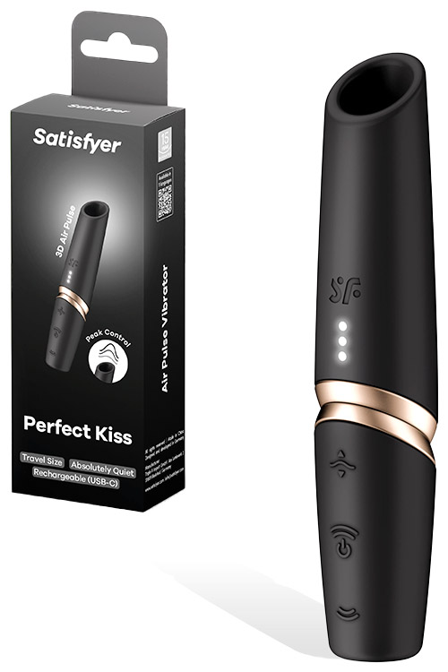 Perfect Kiss 4.7" Air Pulse Clitoral Stimulator