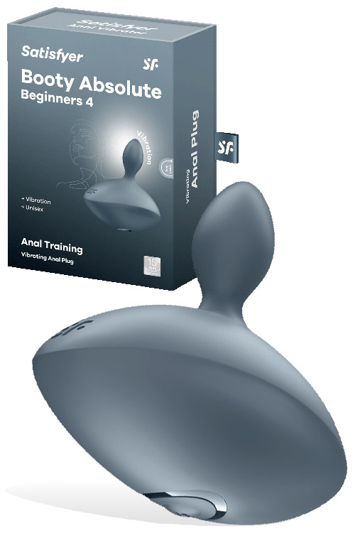 Booty Absolute Beginner 4 1.7" Vibrating Butt Plug