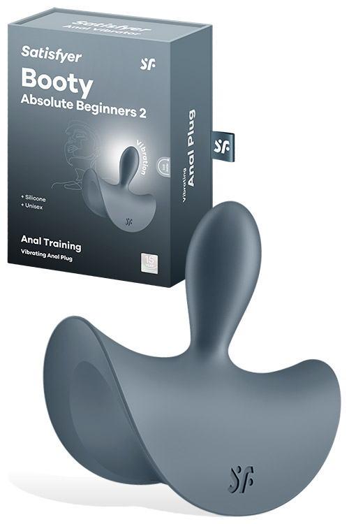 Booty Absolute Beginners 2 3" Vibrating Butt Plug