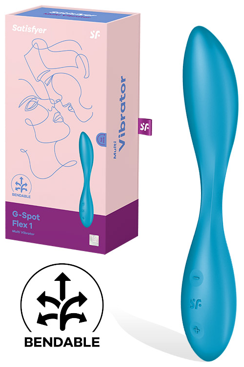 G Spot Flex 1 7.6" Flexible G Spot Vibrator