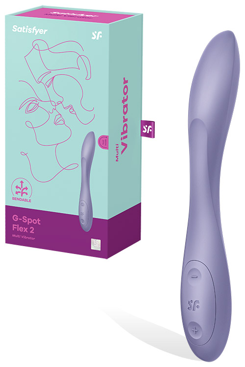 G Spot Flex 2 7.7" Flexible G Spot Vibrator