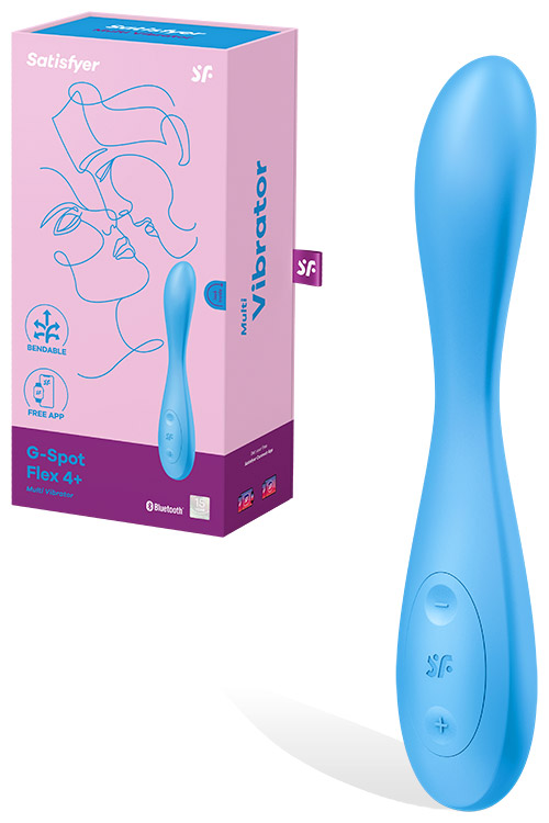 G Spot Flex 4 7.7" App Controlled Flexible G Spot Vibrator