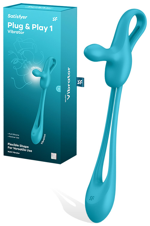 Plug And Play 1 Versatile 17" Couples Vibrator