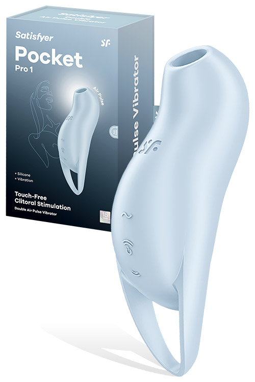 Pocket Pro 1 Mini 3.9" Air Pulse Clitoral Stimulator