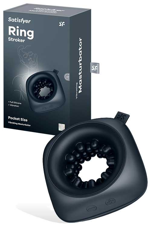 Ring Stroker 3.6" Vibrating Masturbator