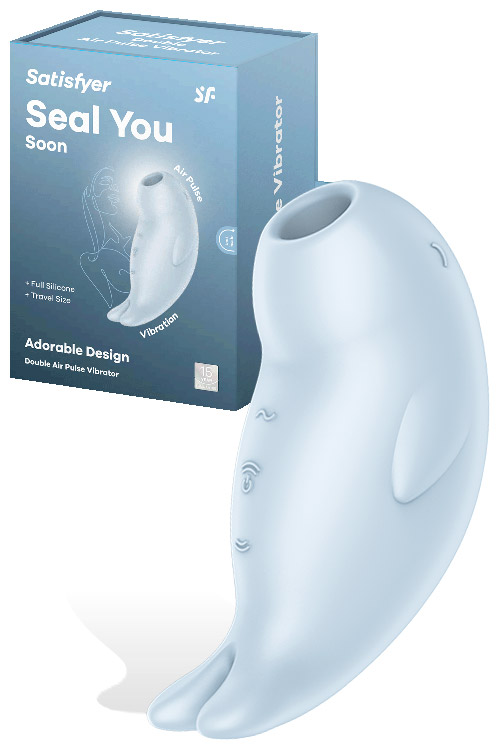Seal You Soon 4.3" Air Pulse Clitoral Stimulator