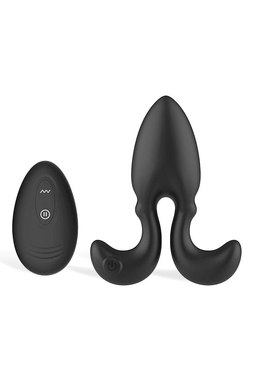 Omega 4" Remote Controlled Vibrating Butt Plug