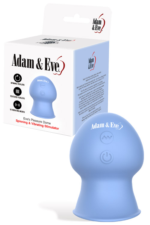 Eves Pleasure Dome 3" Spinning & Vibrating Stimulator