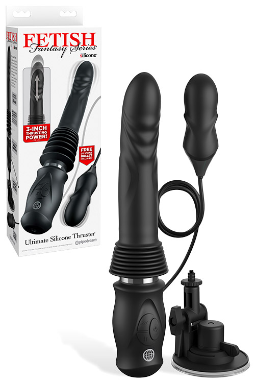 Fetish Fantasy Ultimate Silicone 11.5" Thrusting Sex Machine