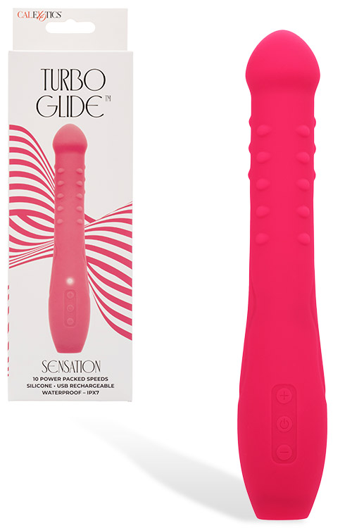 Turbo Glide Sensation 8" Classic Vibrator