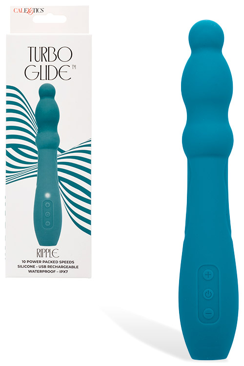 Turbo Glide Ripple 8" Classic Vibrator