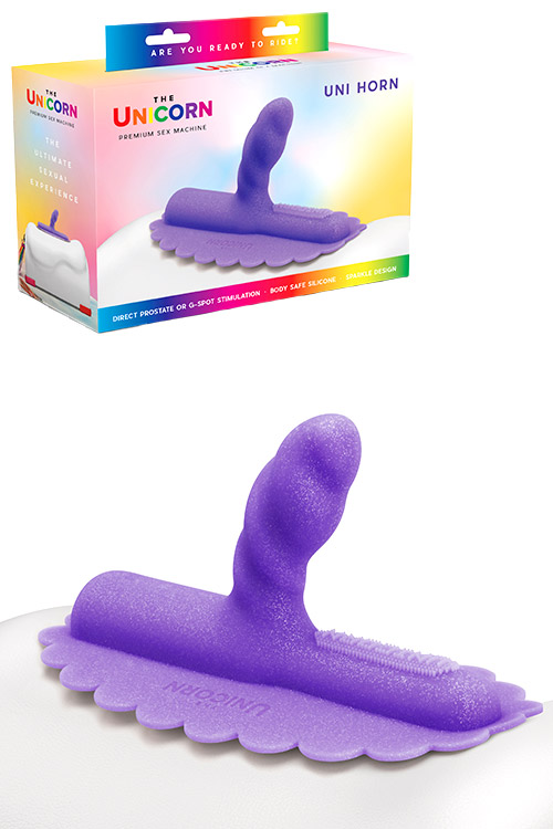 Uni Horn Silicone Sex Machine Attachment