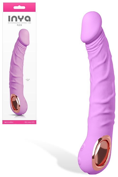 Inya Flex 8.7" Realistic Vibrator