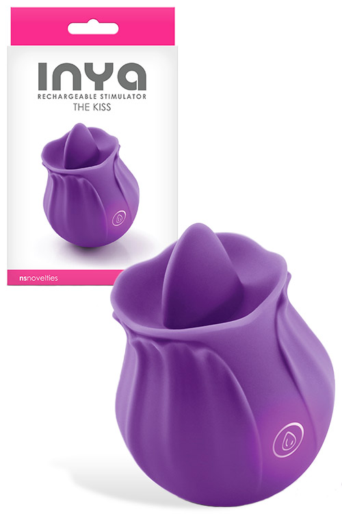 Inya The Kiss 3" Flickering Tongue Clitoral Vibrator