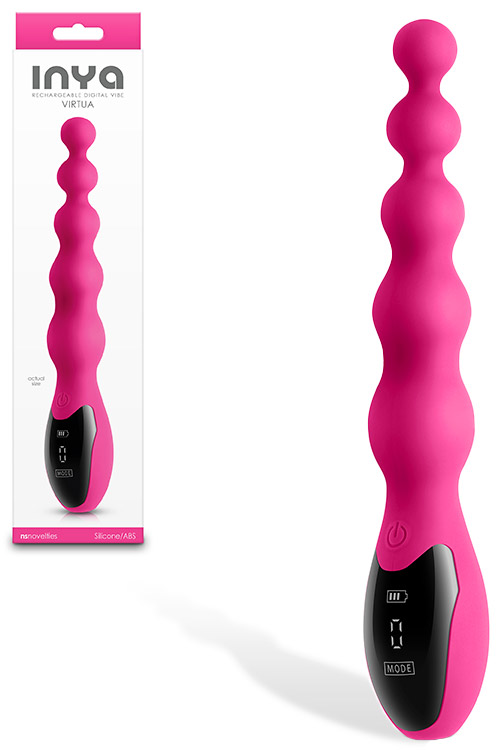 Inya Virtua 9.4" Beaded Versatile Vibrator