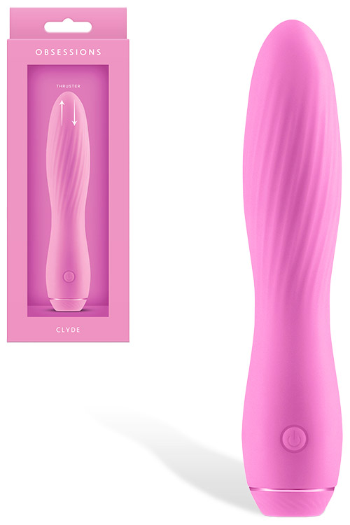 Obsessions Clyde Thrusting 6.7" Classic Vibrator